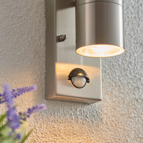 Canon PIR 2-Light Outdoor Wall Light - Comet Lighting