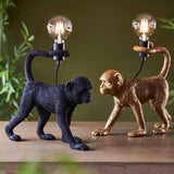 Capuchin Table Lamp Vintage Gold - Comet Lighting