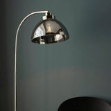 Caspa Task Floor Lamp Bright Nickel - Comet Lighting