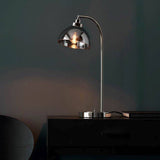 Caspa Task Table Lamp Bright Nickel - Comet Lighting