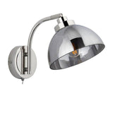 Caspa Wall Light Bright Nickel - Comet Lighting