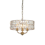 Clifton 3lt Pendant Ceiling Light Antique Brass - Comet Lighting