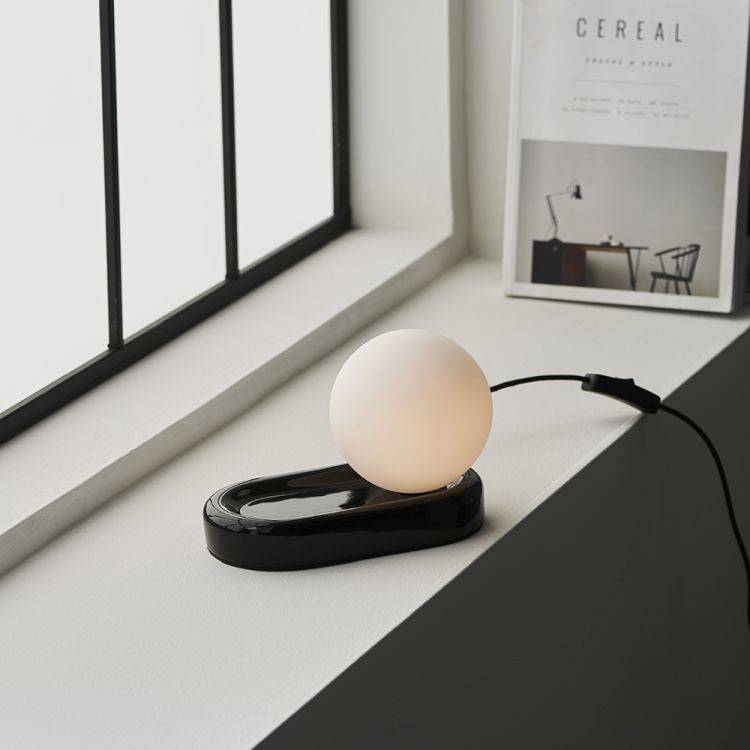 Contour Table Lamp Gloss Black - Comet Lighting