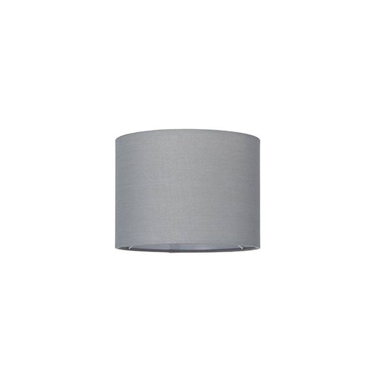 Cylinder 8 Inch Shade Grey - Comet Lighting