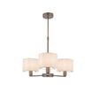 Daley 3-Light Pendant Ceiling Light & Marble Shades - Comet Lighting