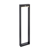 Dannah Solar Bollard Light Black w/ PIR - Comet Lighting