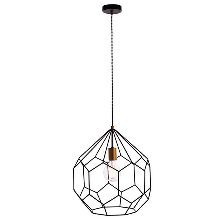 Deco 1-Light Pendant Ceiling Light - Comet Lighting