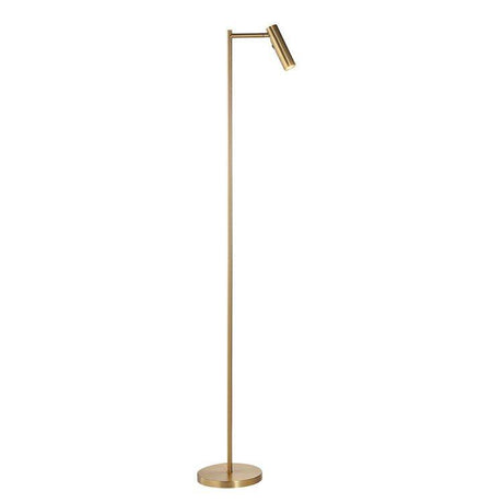 Dedicated Reader Task Floor Lamp Brass Plated - Comet Lighting