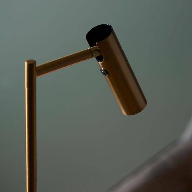 Dedicated Reader Task Floor Lamp Brass Plated - Comet Lighting