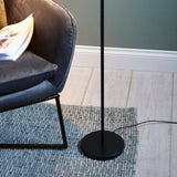 Dedicated Reader Task Floor Lamp Matt Black - Comet Lighting