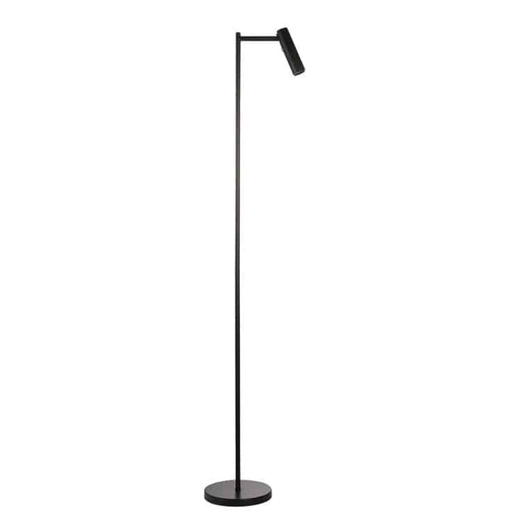 Dedicated Reader Task Floor Lamp Matt Black - Comet Lighting