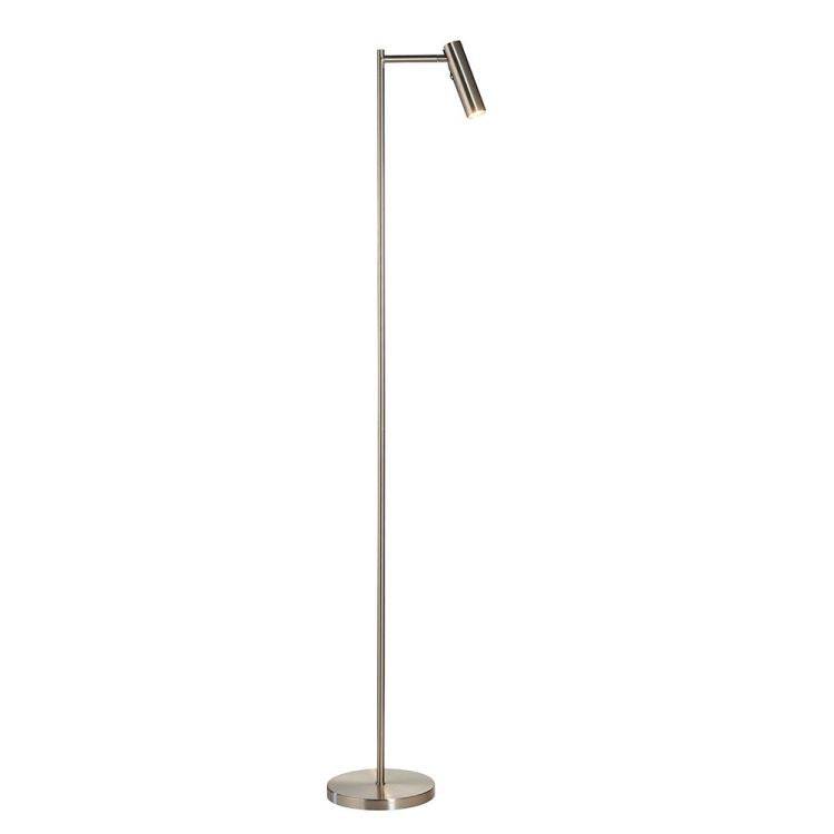 Dedicated Reader Task Floor Lamp Satin Nickel - Comet Lighting