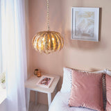 Delphine 3-Light Pendant Ceiling Light Gold - Comet Lighting