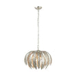 Delphine 3-Light Pendant Ceiling Light Silver - Comet Lighting