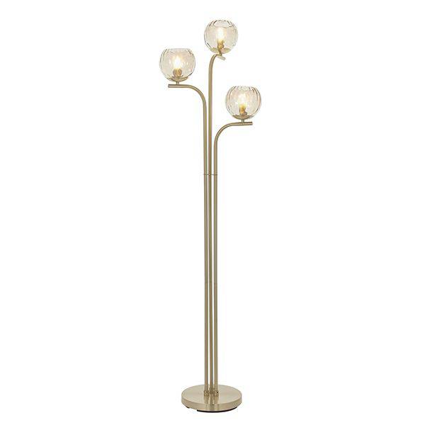 Dimple 3-Light Floor Lamp - Comet Lighting