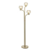 Dimple 3-Light Floor Lamp - Comet Lighting