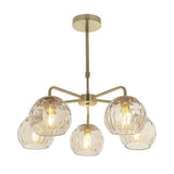 Dimple 5-Light Pendant Ceiling Light - Comet Lighting