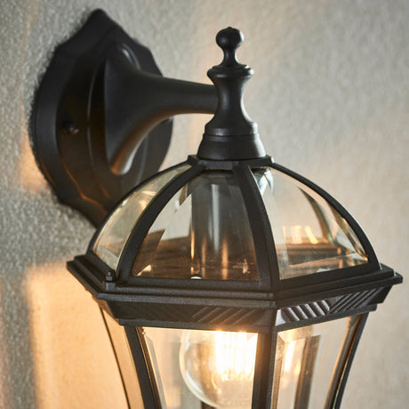 Drayton Downlight 1-Light Wall Lantern - Comet Lighting