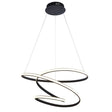 Dune LED Pendant Ceiling Light Black - Comet Lighting