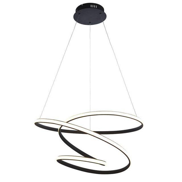 Dune LED Pendant Ceiling Light Black - Comet Lighting