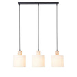 Durban 3Lt Pendant Ceiling Light - Comet Lighting