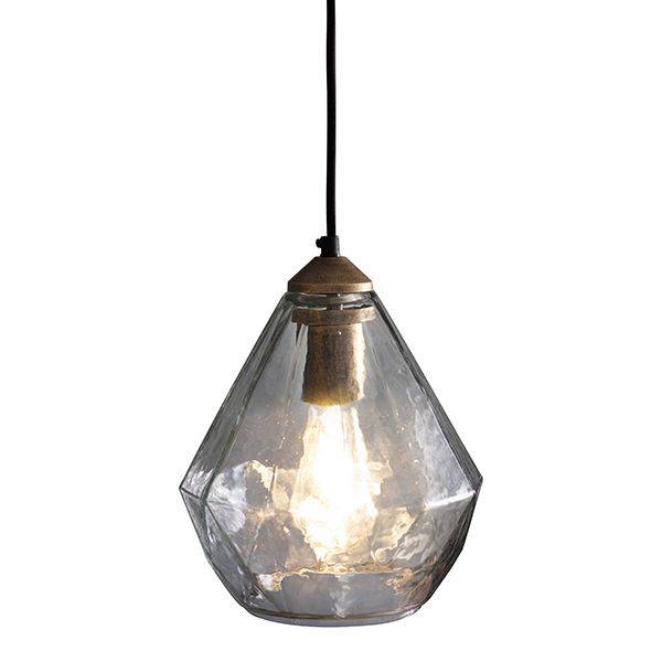 Ebbe Pendant Ceiling Light Antique Gold - Comet Lighting