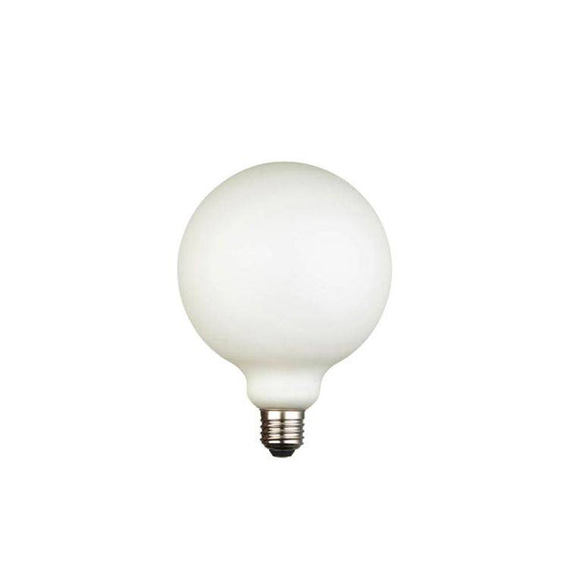 Endon E27 LED Filament Opaline 125mm Globe 12w 3000k 1400lm Dimmable - Comet Lighting