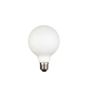 Endon E27 LED Filament Opaline 95mm Globe 12w 3000k 1400lm Dimmable - Comet Lighting