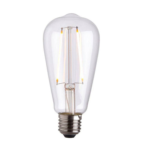 Endon E27 LED Filament Pear Shaped 2w 2200k 210lm - Comet Lighting