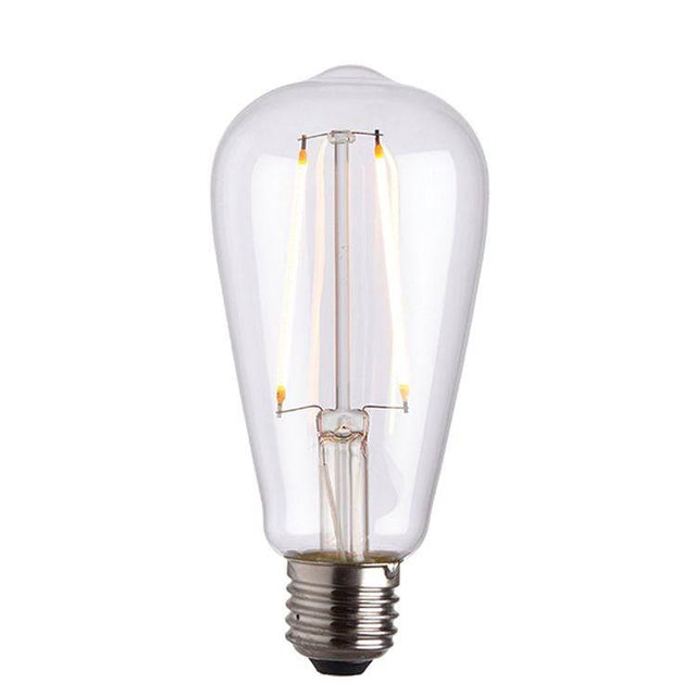 Endon E27 LED Filament Pear Shaped 2w 2200k 210lm - Comet Lighting