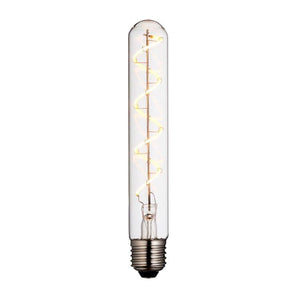 Endon E27 LED Spiral Tubular Filament 4w 2200k 265lm Dimmable - Comet Lighting