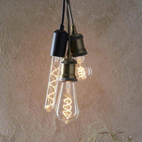Endon E27 LED Spiral Tubular Filament 4w 2200k 265lm Dimmable - Comet Lighting