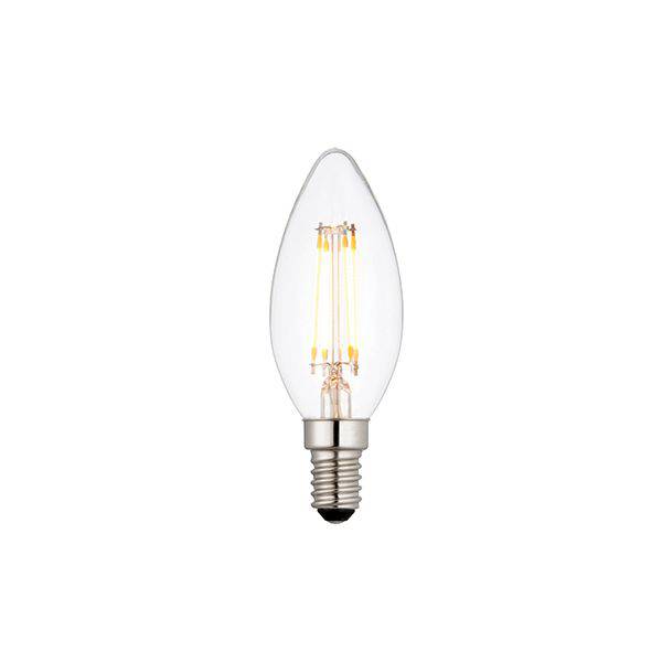 Endon SES LED Filament Candle 4w 2700k 380lm Dimmable - Comet Lighting