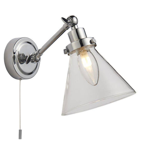 Faraday Wall Light Chrome Plated - Comet Lighting