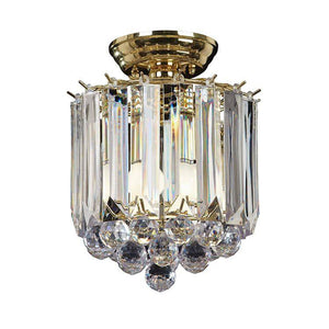 Fargo 2-Light Flush Ceiling Light Brass - Comet Lighting