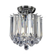 Fargo 2-Light Flush Ceiling Light Chrome - Comet Lighting