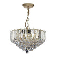 Fargo 3-Light Pendant Ceiling Light Brass - Comet Lighting