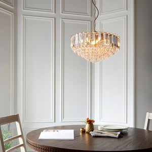 Fargo 6-Light Pendant Ceiling Light Brass - Comet Lighting