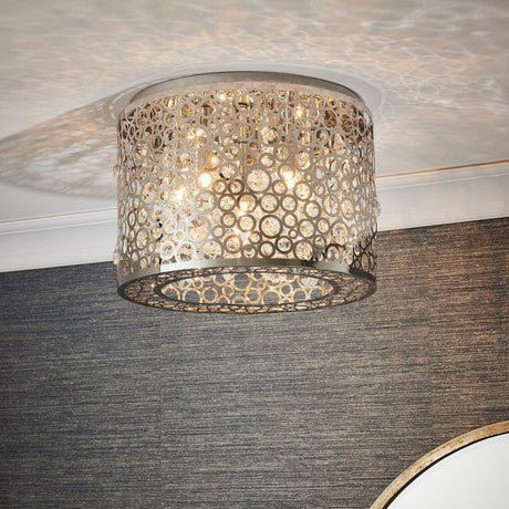 Fayola 5-Light Flush Ceiling Light - Comet Lighting