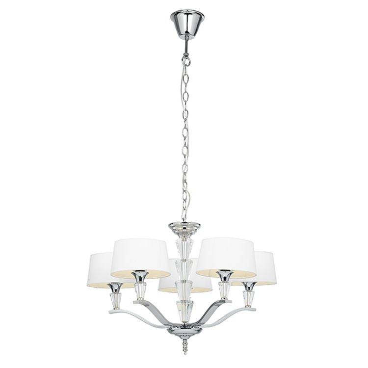 Fiennes 5-Light Pendant Ceiling Light - Comet Lighting