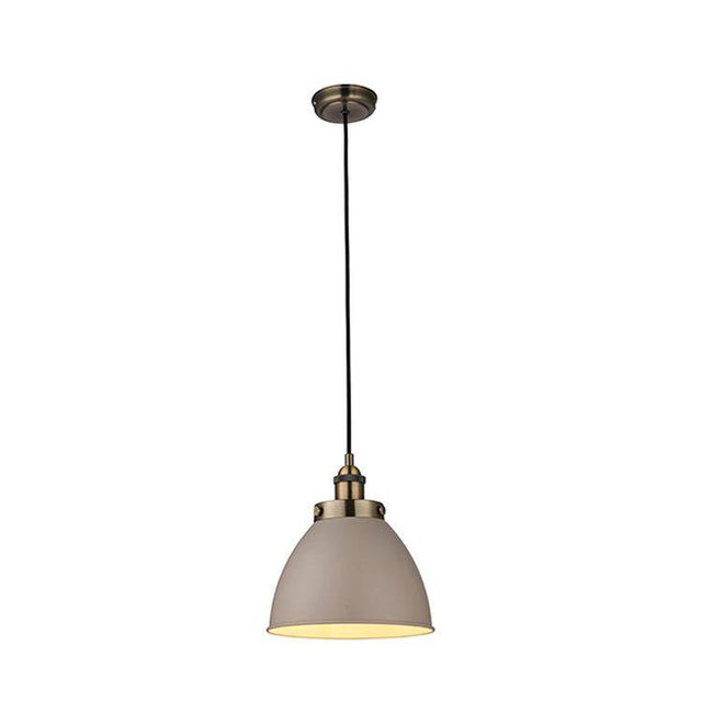 Franklin 1-Light Small Pendant Ceiling Light - Comet Lighting