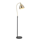 Franklin Antique Brass Task Floor Lamp - Comet Lighting