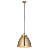 Franklin Large Pendant Ceiling Light Antique Brass - Comet Lighting