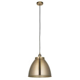 Franklin Large Pendant Ceiling Light Antique Brass - Comet Lighting