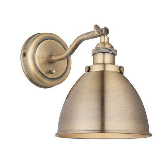 Franklin Wall Light Antique Brass - Comet Lighting