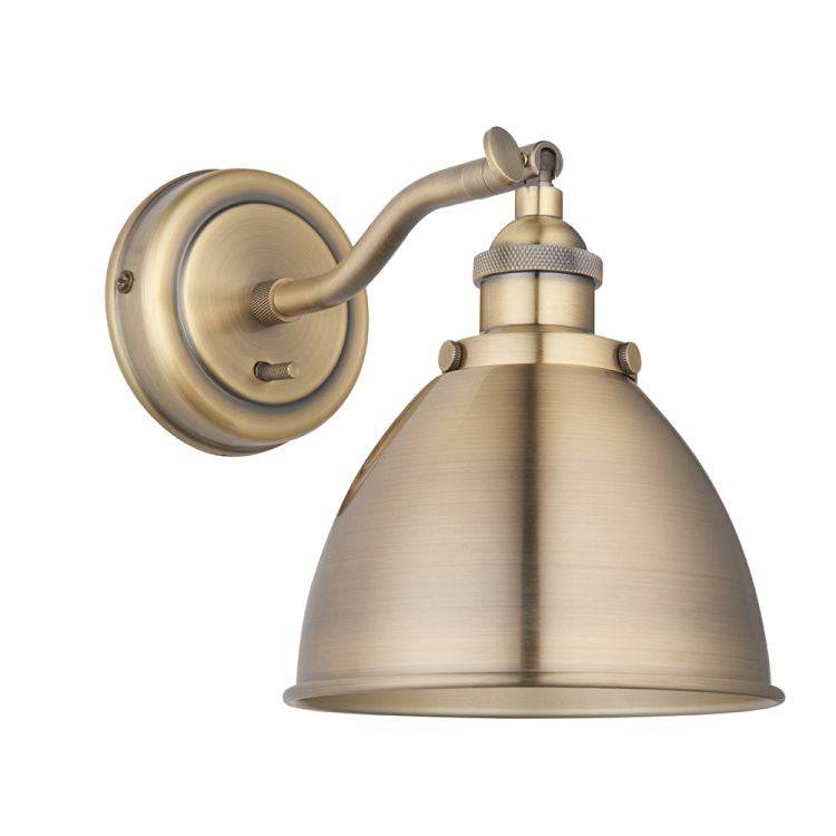 Franklin Wall Light Antique Brass - Comet Lighting