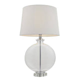 Gideon Table Lamp with White Shade - Comet Lighting