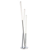 Glacier 3-Light Floor Lamp Chrome - Comet Lighting