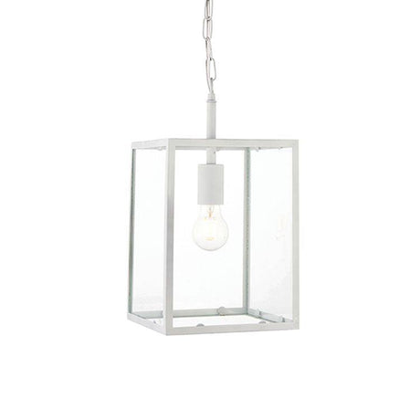 Hadden Pendant Ceiling Light Chalk White - Comet Lighting