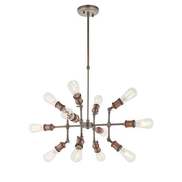 Hal 12-Light Pendant Ceiling Light - Comet Lighting